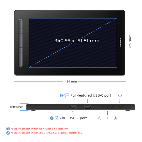 Artst 16 (2nd Generation) good screen drawing tablet | XP-Pen